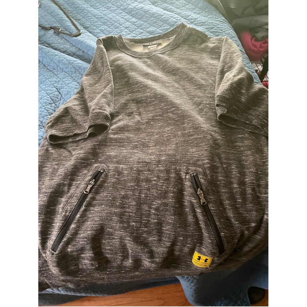 UNDER ARMOUR STORM MEN'S SHORT SLEEVE SWEATSHIRT
